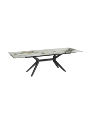 Ausziehbarer Designer Esstisch „Impulsion“ aus Keramik, in verschiedenen Grössen Akante Design