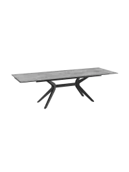 Ausziehbarer Designer Esstisch „Impulsion“ aus Keramik, in verschiedenen Grössen Akante Design