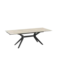 Ausziehbarer Designer Esstisch „Impulsion“ aus Keramik, in verschiedenen Grössen Akante Design