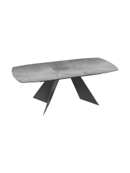 Ausziehbarer Designer Esstisch „Dallas“ aus Keramik, in verschiedenen Grössen Akante Design
