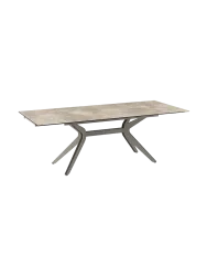 Ausziehbarer Designer Esstisch „Impulsion“ aus Keramik, in verschiedenen Grössen Akante Design