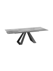 Ausziehbarer Designer Esstisch „Ascension“ aus Keramik, in verschiedenen Grössen Akante Design