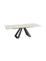 Ausziehbarer Designer Esstisch „Ascension“ aus Keramik, in verschiedenen Grössen Akante Design