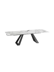 Ausziehbarer Designer Esstisch „Ascension“ aus Keramik, in verschiedenen Grössen Akante Design