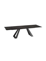 Ausziehbarer Designer Esstisch „Ascension“ aus Keramik, in verschiedenen Grössen Akante Design