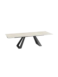 Ausziehbarer Designer Esstisch „Ascension“ aus Keramik, in verschiedenen Grössen Akante Design