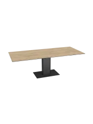 Ausziehbarer Designer Esstisch „Connexion“ aus Keramik, 150-230 x 100 cm Akante Design