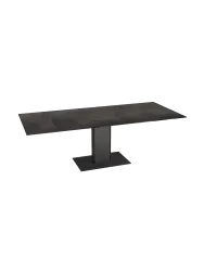 Ausziehbarer Designer Esstisch „Connexion“ aus Keramik, 150-230 x 100 cm Akante Design