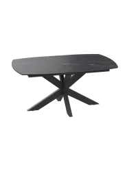 Ausziehbarer Designer Esstisch „Phoenix“ aus Keramik, verschiedene Grössen Akante Design