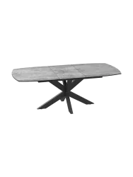 Ausziehbarer Designer Esstisch „Phoenix“ aus Keramik, verschiedene Grössen Akante Design