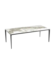 Designer Esstisch „Valencia“ aus Keramik, verschiedene Grössen Akante Design