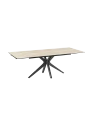 Ausziehbarer Designer Esstisch „Influence“ aus Keramik, in verschiedenen Grössen Akante Design