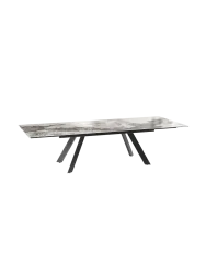 Ausziehbarer Designer Esstisch „Grande Ontario“ 200-300 x 120 cm Akante Design