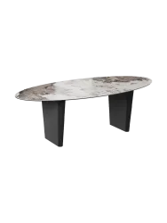 Designer Esstisch „Goliath“ aus Keramik, verschiedene Grössen Akante Design