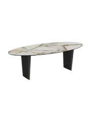 Designer Esstisch „Goliath“ aus Keramik, verschiedene Grössen Akante Design