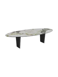 Designer Esstisch „Goliath“ aus Keramik, verschiedene Grössen Akante Design
