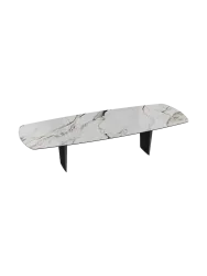 Designer Esstisch „Auguste“ aus Keramik, verschiedene Grössen Akante Design