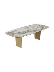 Designer Esstisch „Auguste“ aus Keramik, verschiedene Grössen Akante Design