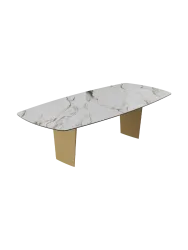 Designer Esstisch „Auguste“ aus Keramik, verschiedene Grössen Akante Design