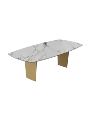 Designer Esstisch „Auguste“ aus Keramik, verschiedene Grössen Akante Design