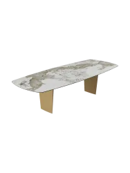 Designer Esstisch „Auguste“ aus Keramik, verschiedene Grössen Akante Design