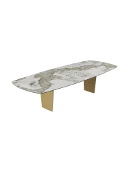 Designer Esstisch „Auguste“ aus Keramik, verschiedene Grössen Akante Design
