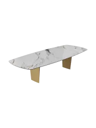 Designer Esstisch „Auguste“ aus Keramik, verschiedene Grössen Akante Design