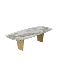 Designer Esstisch „Auguste“ aus Keramik, verschiedene Grössen Akante Design