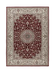 Waschbarer Design Teppich „Dunya 101“ - Red LALEE