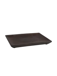 Handgefertigtes, luxuriöses Tablett „Ebony“ aus Ebenholz Aquanova