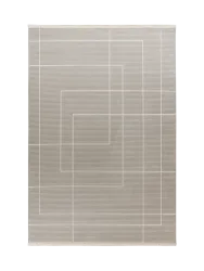 Design Teppich „Elif 401“ - Silver LALEE