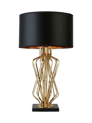 Elegante Design Tischlampe „Ethan“ Ø 42 x 72 cm Searchlight