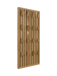 Design Wandgarderobe „Parco Large“ aus massiven Eichenholz Spinder Design