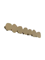 Spinder Design Garderobenleiste Evan Beige Stahl 14.5 cm - Farbe: champagner - Garderobenleiste