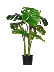 Lebensechte Kunstpflanze „Monstera XL“, Höhe 150 cm Baq Design