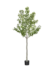 Lebensechte Kunstpflanze „Ginko Biloba Tree XL“, Ø 50 x 270 cm Baq Design