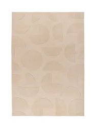 Design Teppich „Focus“ - Beige LALEE