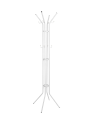 Spinder Design Kleiderständer Paros Weiss Stahl 40 cm 170 cm - Kleiderständer