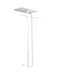 Spinder Design Garderobe Skadi Weiss Stahl 160 cm - Garderobe