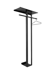 Spinder Design Garderobe Skadi Schwarz Stahl 160 cm - Garderobe