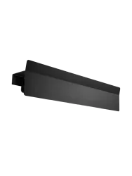 Spinder Design Garderobenleiste Skadi Schwarz Stahl 16 cm - Garderobenleiste
