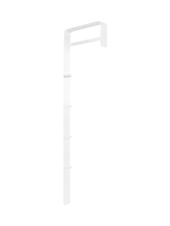 Spinder Design Garderobe Skadi Weiss Stahl 115 cm - Garderobe