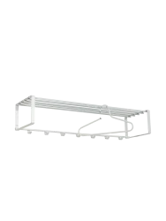 Spinder Design Garderobe Hesta Weiss Stahl 19 cm - Garderobe