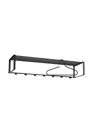 Spinder Design Garderobe Hesta Schwarz Stahl 19 cm - Garderobe