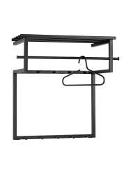 Spinder Design Garderobe Hesta Schwarz Stahl 76 cm - Garderobe