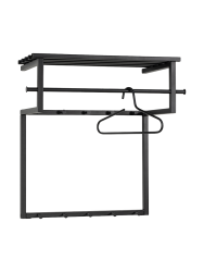 Spinder Design Garderobe Hesta Schwarz Stahl 76 cm - Garderobe