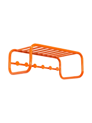 Spinder Design Garderobenleiste Balder Orange Stahl 24.8 cm - Garderobenleiste
