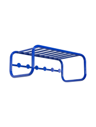 Spinder Design Garderobenleiste Balder Blau Stahl 24.8 cm - Garderobenleiste