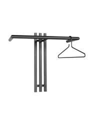 Spinder Design Garderobe Hesta Schwarz Stahl 63.5 cm - Garderobe