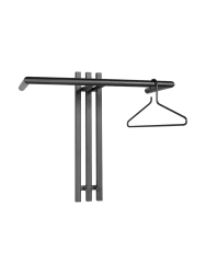 Spinder Design Garderobe Hesta Schwarz Stahl 63.5 cm - Garderobe